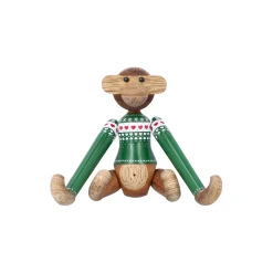 Kay Bojesen Denmark Figurer & Glaskunst-Abe Julesweater 2025 Mini, grøn