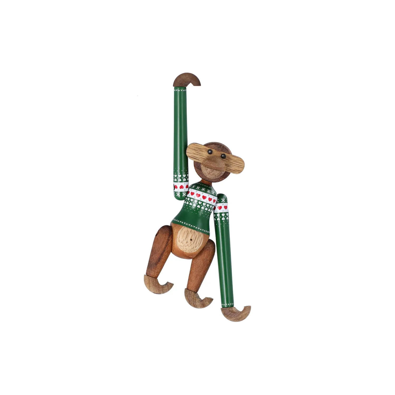 Kay Bojesen Denmark Figurer & Glaskunst-Abe Julesweater 2025 Mini, grøn