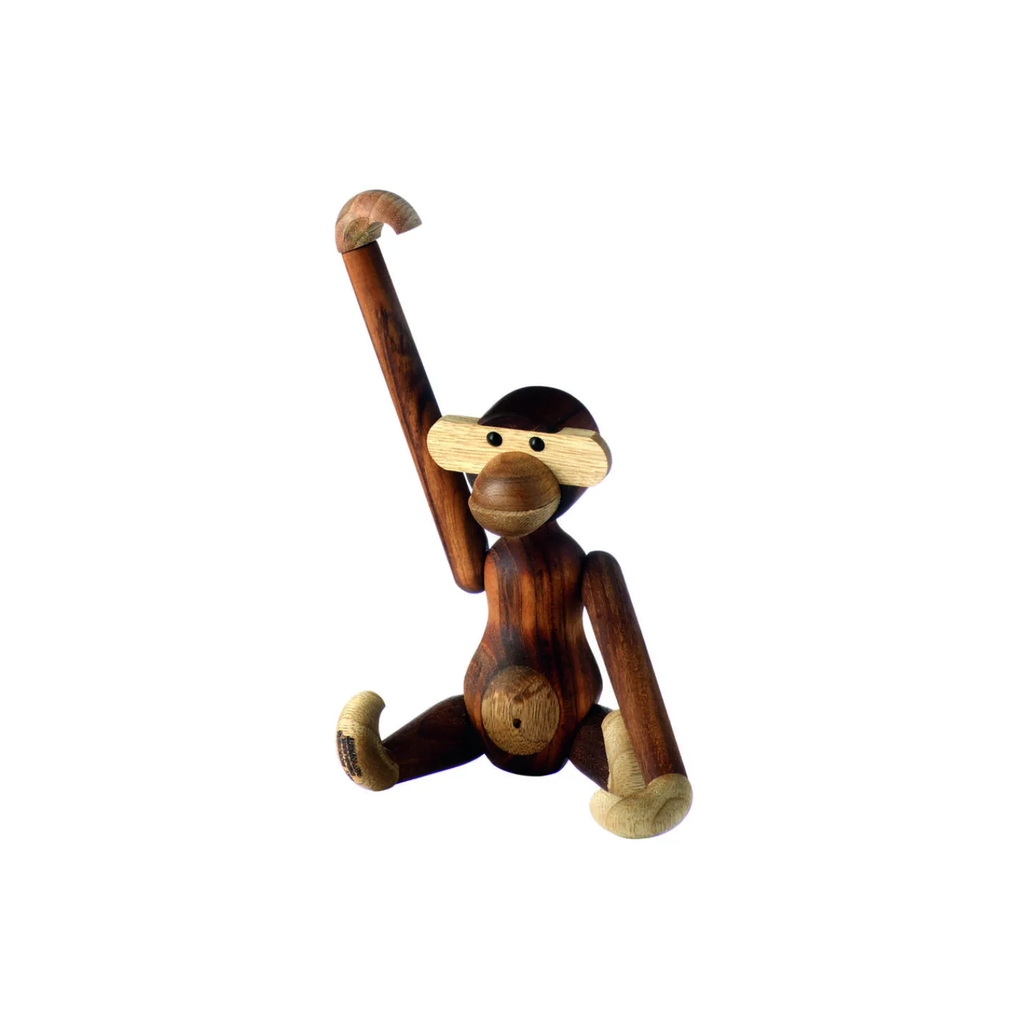 Kay Bojesen Denmark Figurer & Glaskunst-Abe stor, teak/limba
