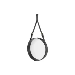 GUBI Vægspejle-Adnet Circular Wall Mirror, black