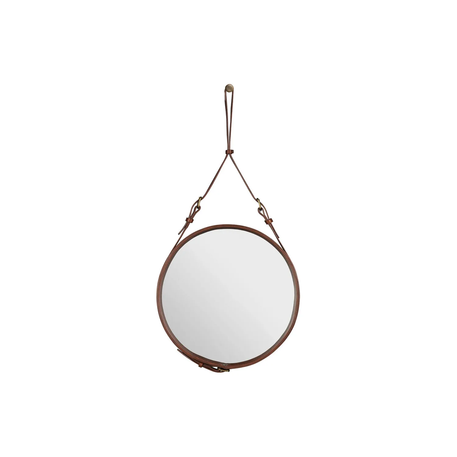 GUBI Vægspejle * Adnet Circular Wall Mirror, tan