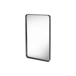 GUBI Vægspejle-Adnet Rectangular Wall Mirror, black