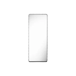 GUBI Vægspejle-Adnet Rectangular Wall Mirror, black