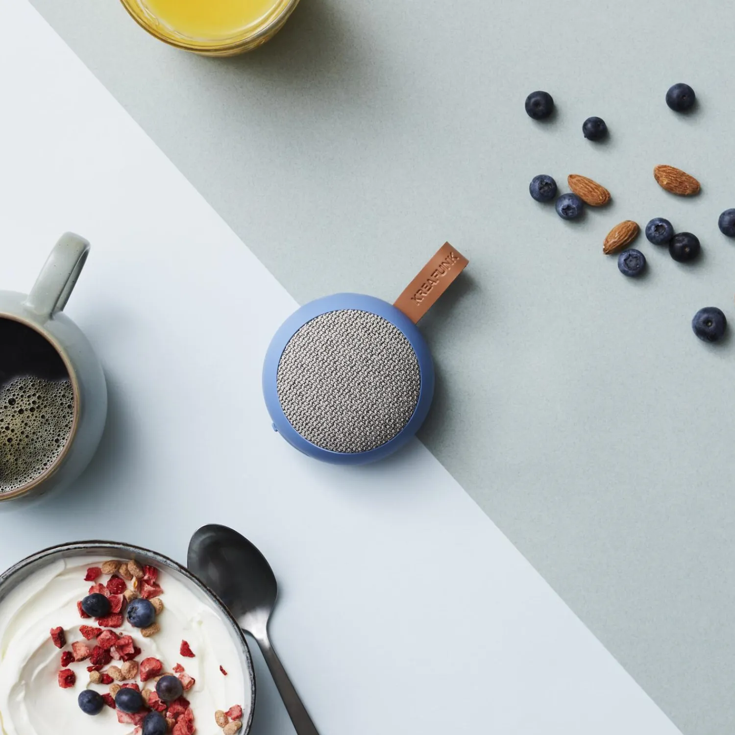 Kreafunk Højtalere & Radioer-aGO 2 fabric Bluetooth højtaler