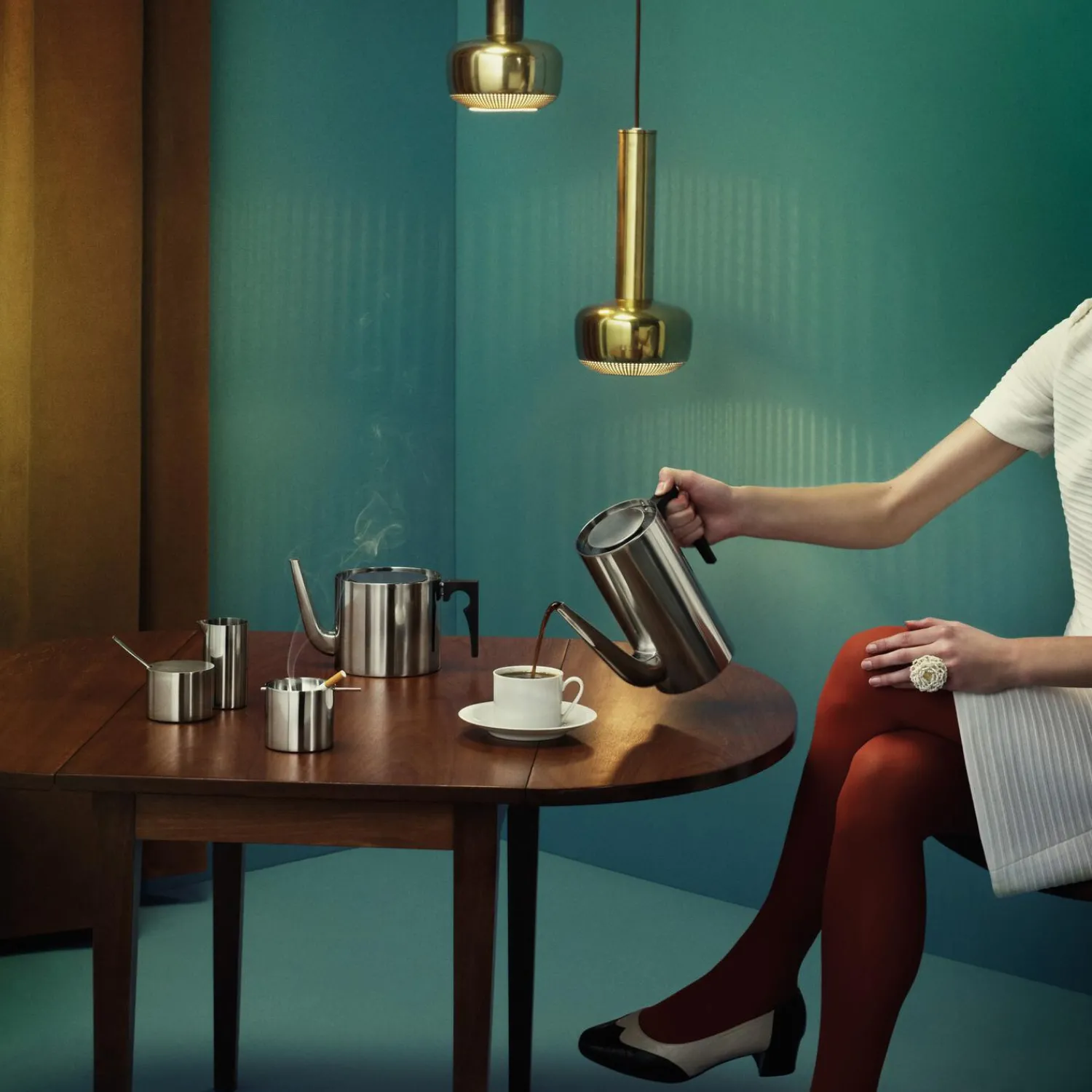 Stelton Kaffe- & Teudstyr-AJ sukkerskål