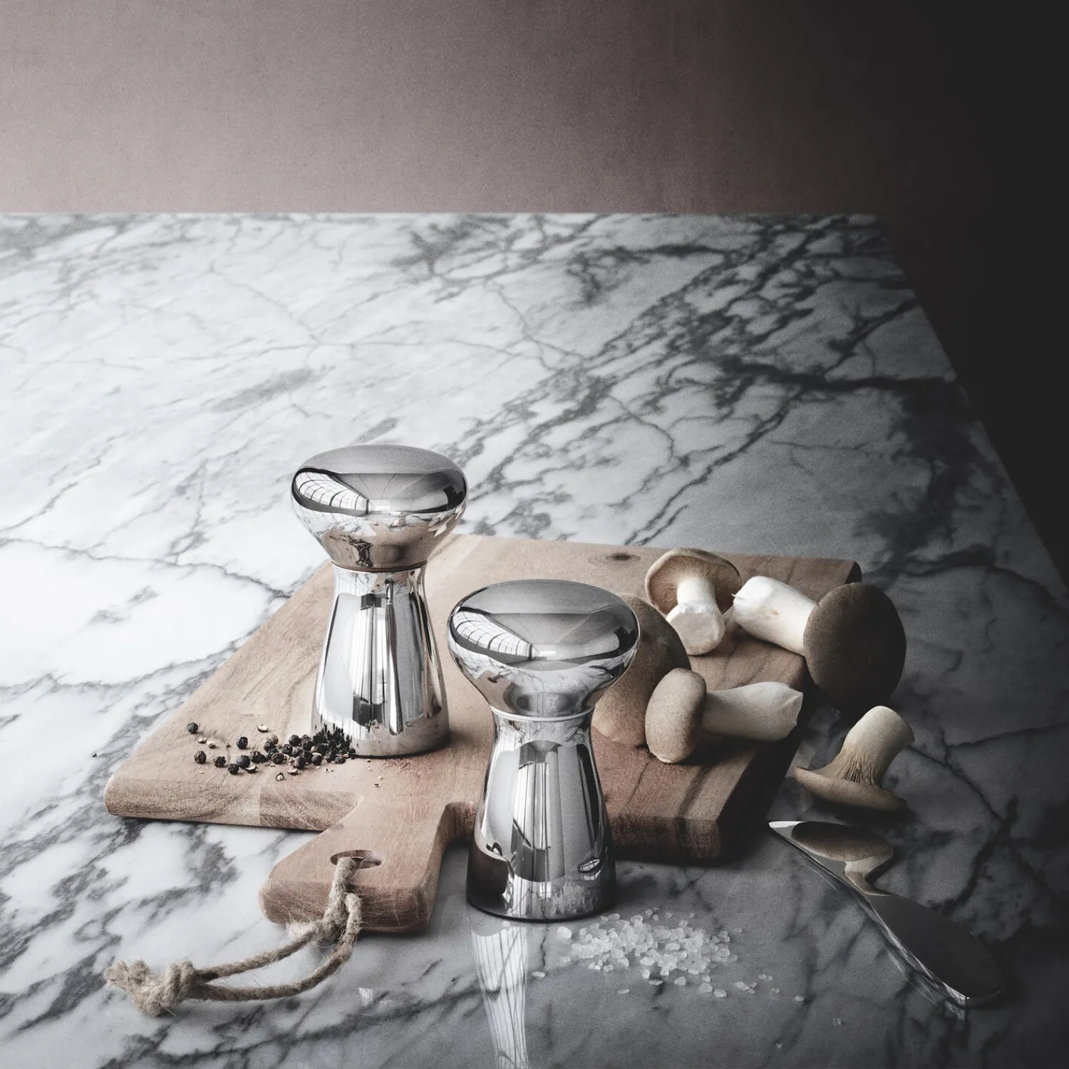 Georg Jensen Køkkenudstyr * Alfredo salt- og peberkværn