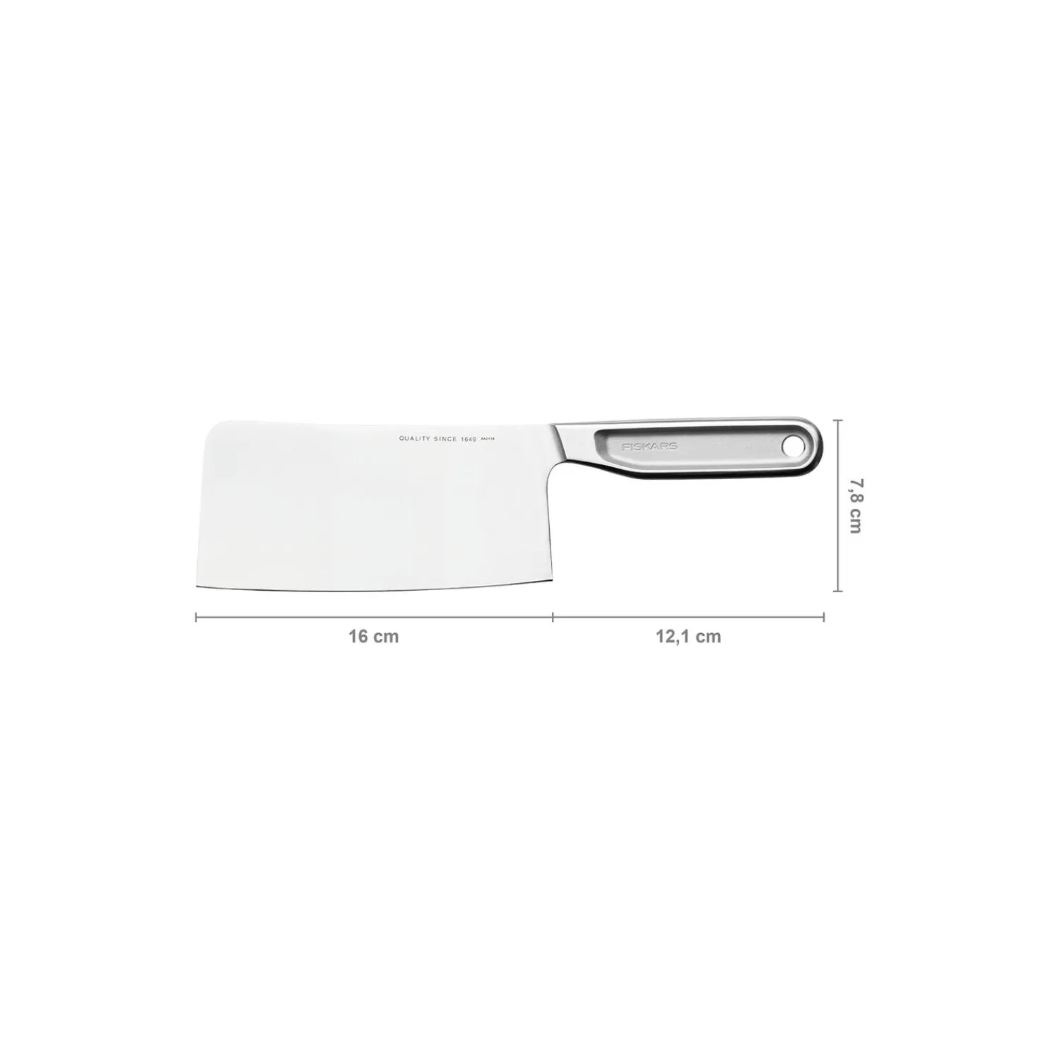 Fiskars Køkkenknive-All Steel kinesisk kokkekniv