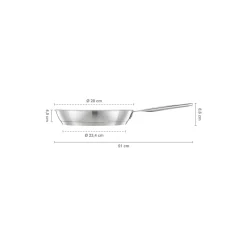 Fiskars Gryder & Pander * All Steel Pure stegepande Ø 28 cm