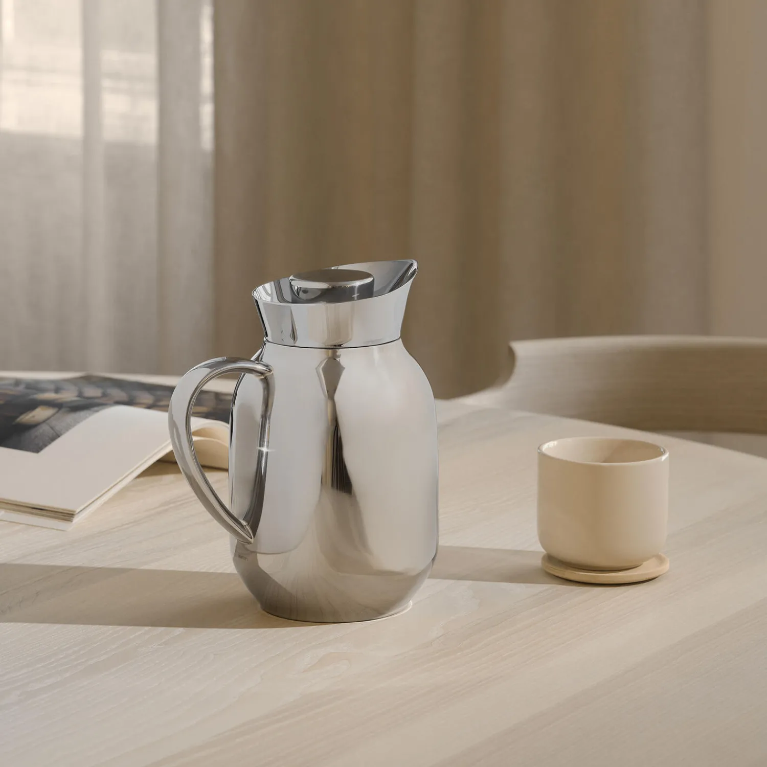 Stelton Kaffe- & Teudstyr-Amphora termokande, steel