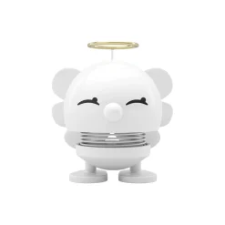 Hoptimist Figurer & Glaskunst-Angel Bimble, white