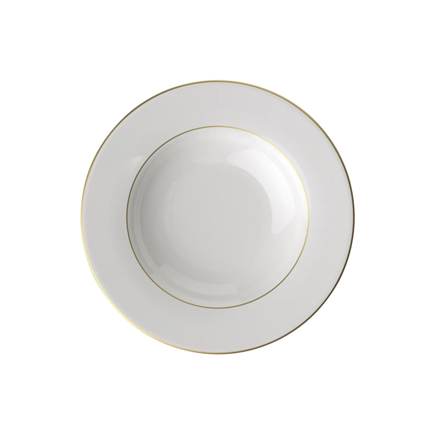 Villeroy & Boch Tallerkener-Anmut Gold Dyb Tallerken Ø 24 cm, hvid/guld