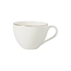 Villeroy & Boch Kopper & Krus * Anmut Gold Kaffekop, hvid/guld
