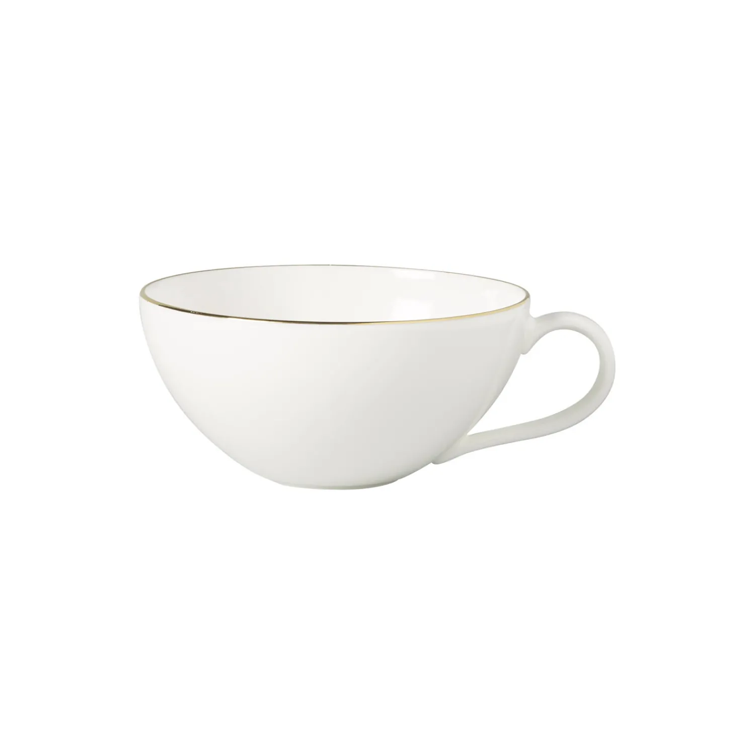 Villeroy & Boch Kopper & Krus * Anmut Gold Tekop, hvid/guld