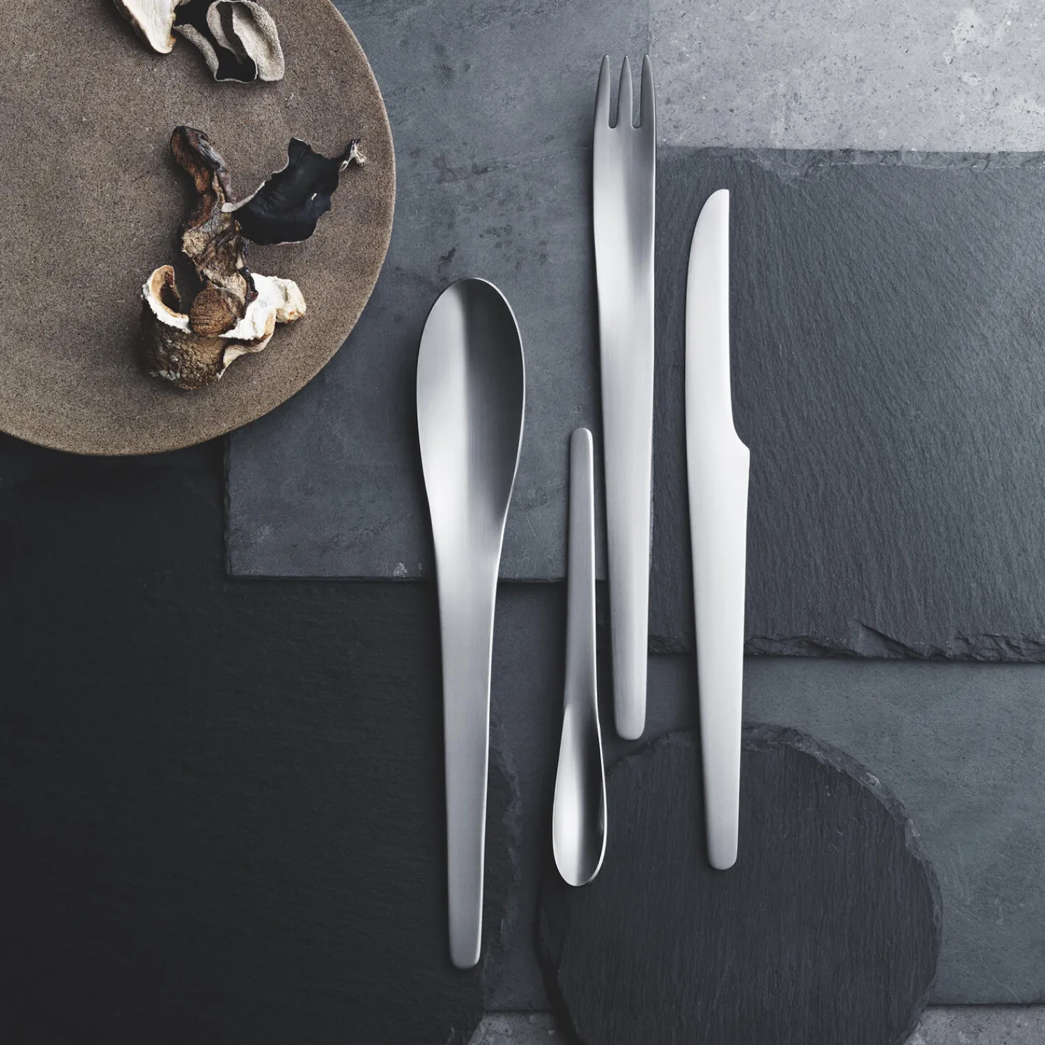 Georg Jensen Bestik * Arne Jacobsen bestiksæt 4 dele