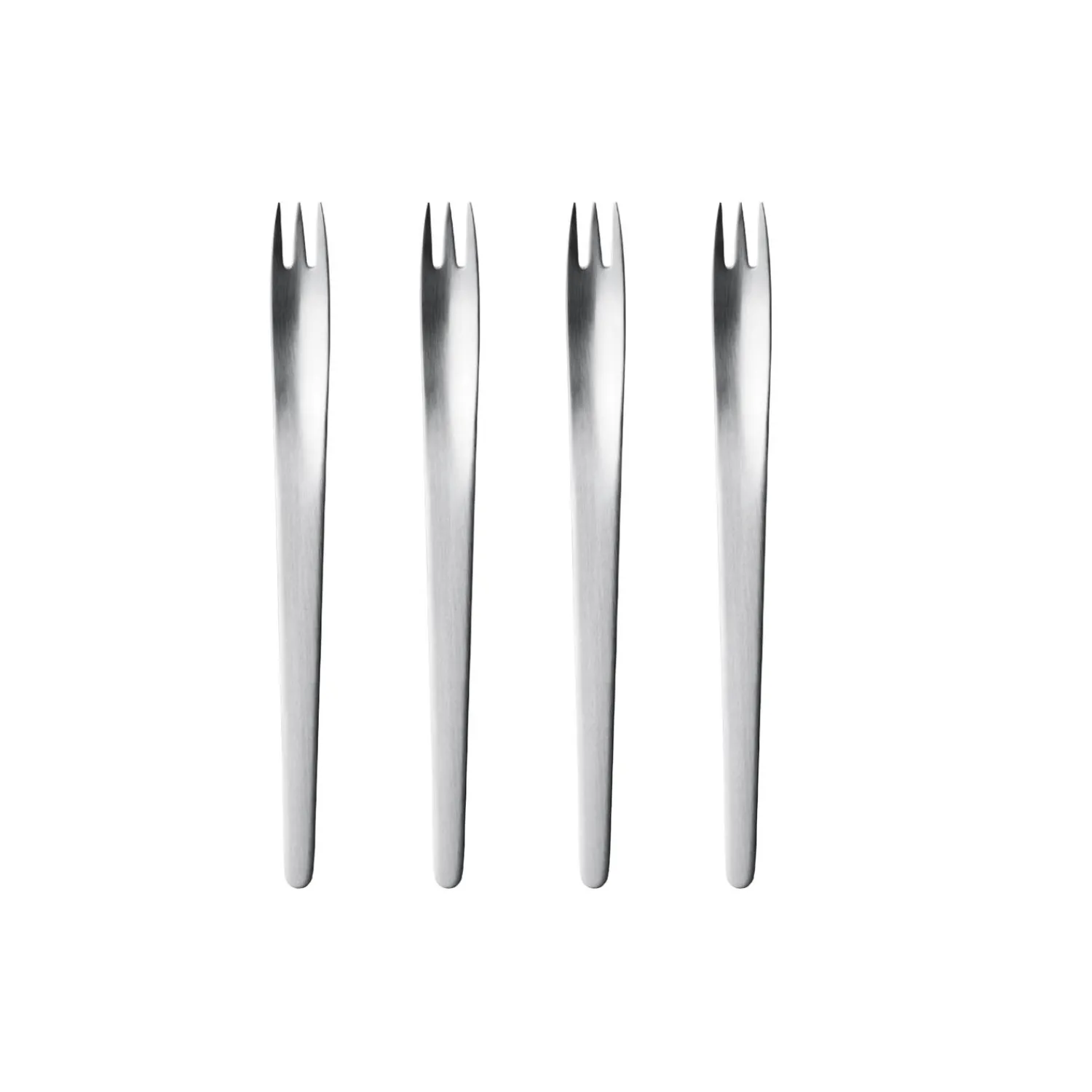 Georg Jensen Bestik * Arne Jacobsen kagegaffel 4 stk.