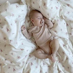 Børn Cam Cam Copenhagen Soveudstyr|Sengetøj-Baby sengetøj, windflower creme