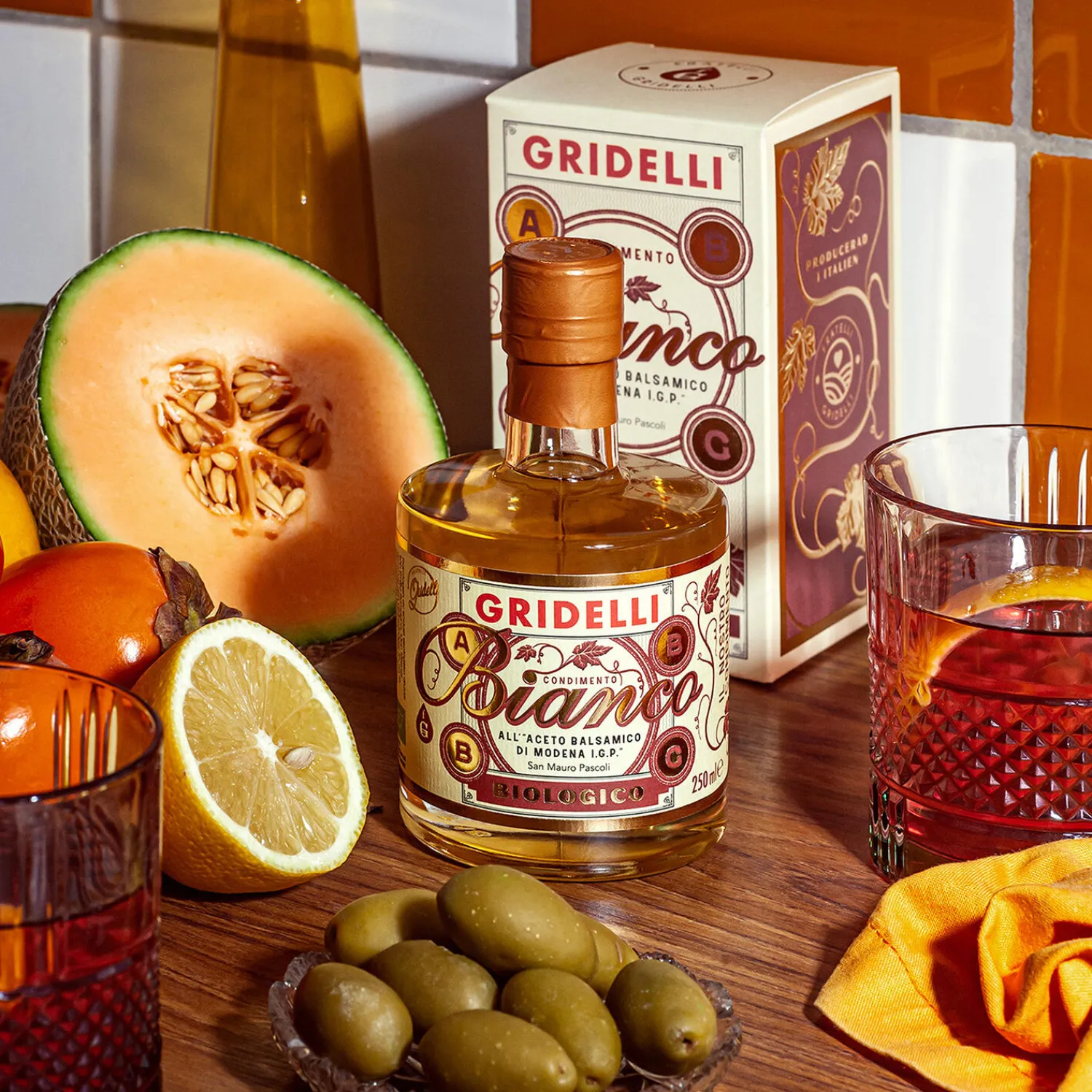 Gridelli Delikatesser-Balsamico - Hvid