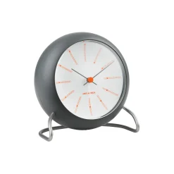 Arne Jacobsen Clocks Ure-Bankers Bordur, mørk grå
