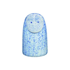 Iittala Figurer & Glaskunst * BBT Rospuutto ugle, blå
