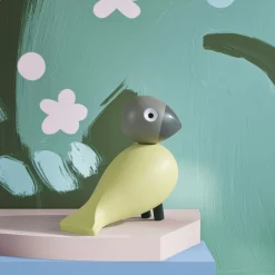 Kay Bojesen Denmark Figurer & Glaskunst-Bella Year Bird 2025, creme/grå
