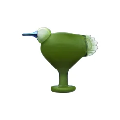 Iittala Figurer & Glaskunst-Birds by Toikka Leppäinen, mosgrøn
