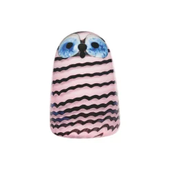 Iittala Figurer & Glaskunst * Birds by Toikka Owlet, salmon pink