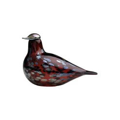Iittala Figurer & Glaskunst-Birds by Toikka Rubin Nattergal Tranebær
