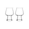 Luigi Bormioli Glas-Birrateque cider ølglas 2 stk.