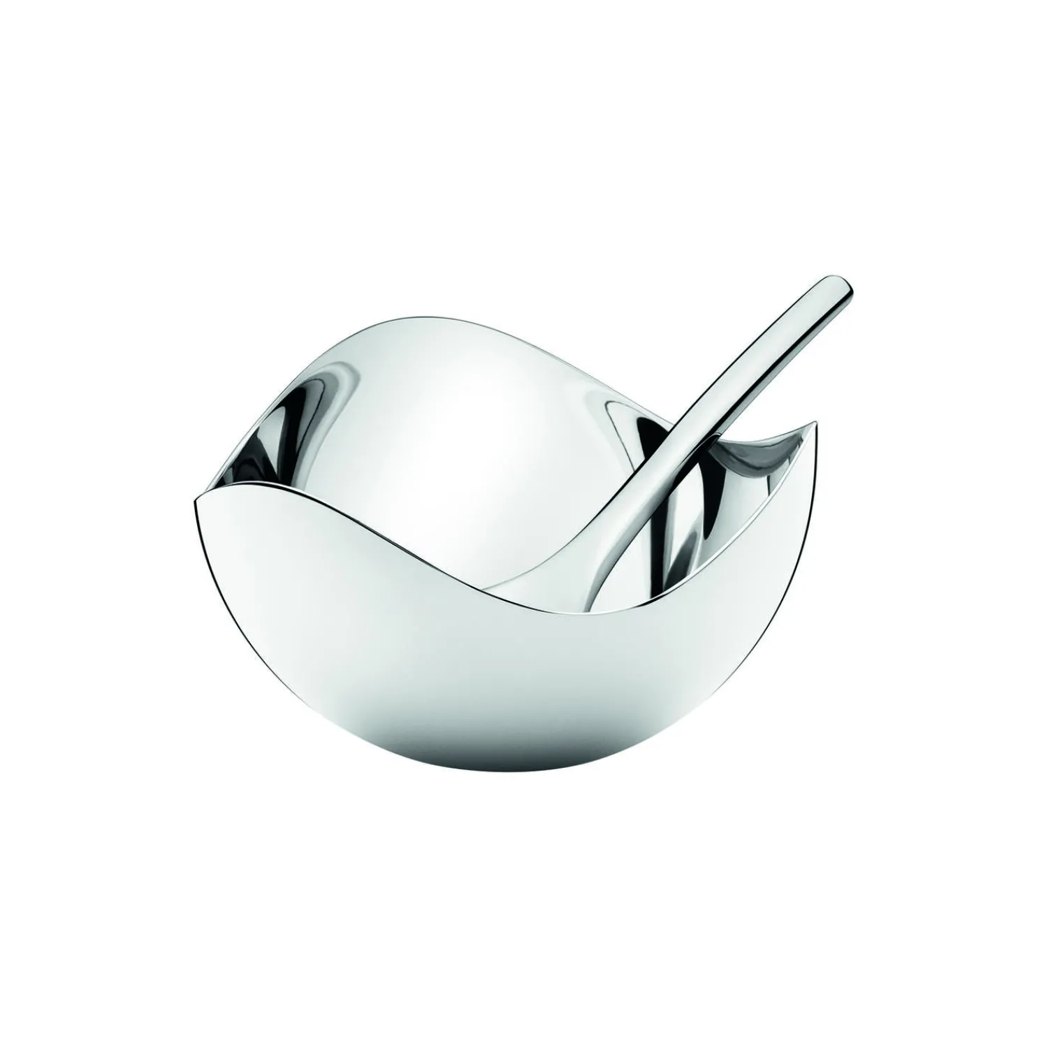 Georg Jensen Køkkenudstyr-Bloom saltkar med ske