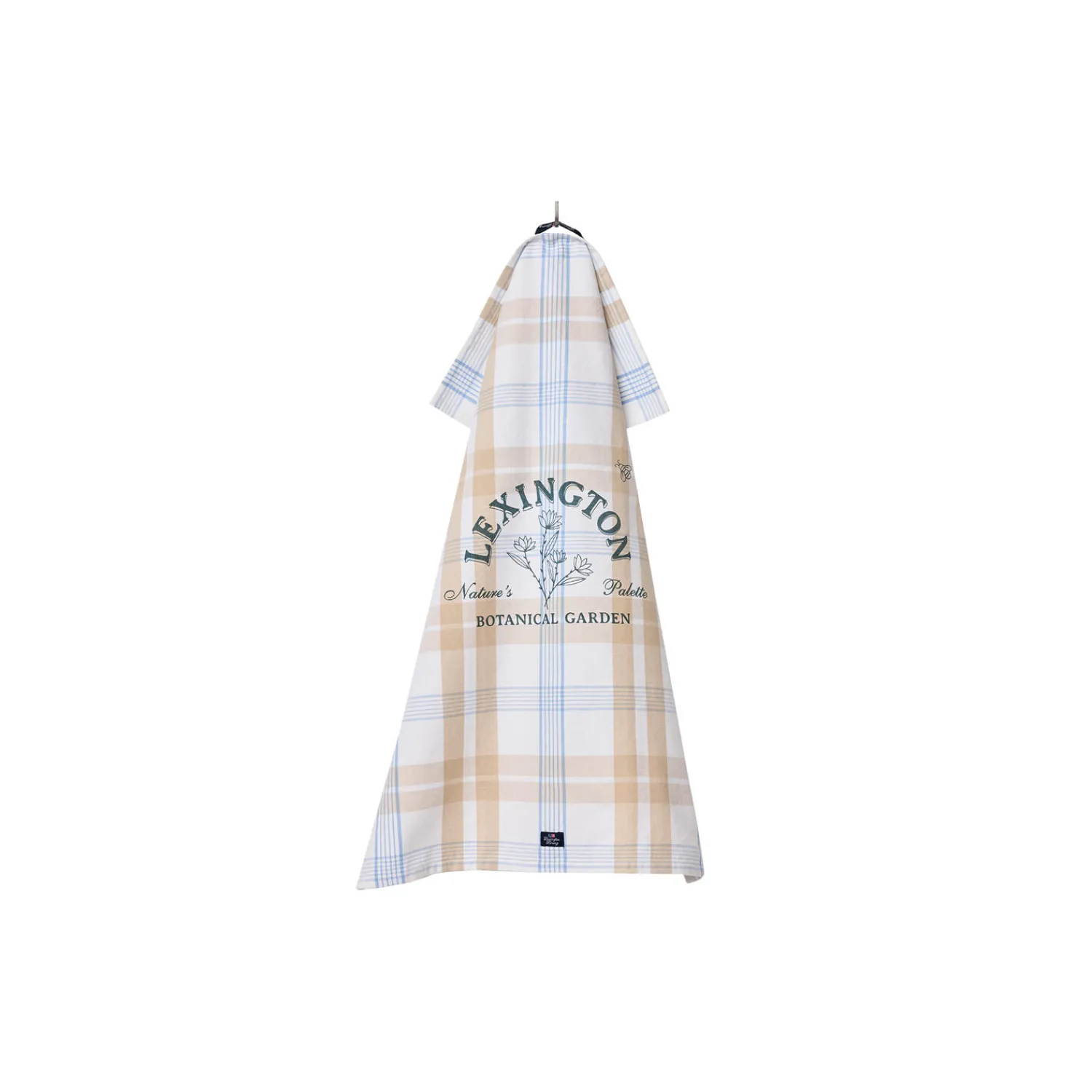 Lexington Køkkentekstiler-Botanical Checked Organic Cotton Kitchen Towel,