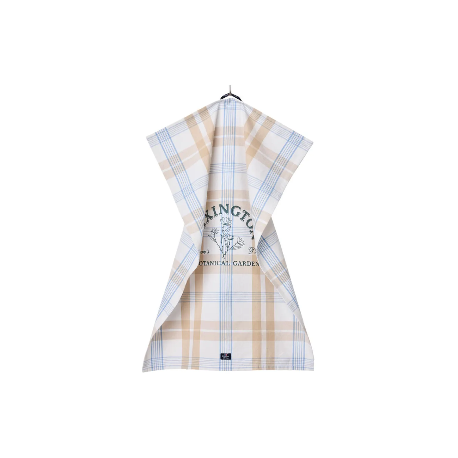 Lexington Køkkentekstiler-Botanical Checked Organic Cotton Kitchen Towel,