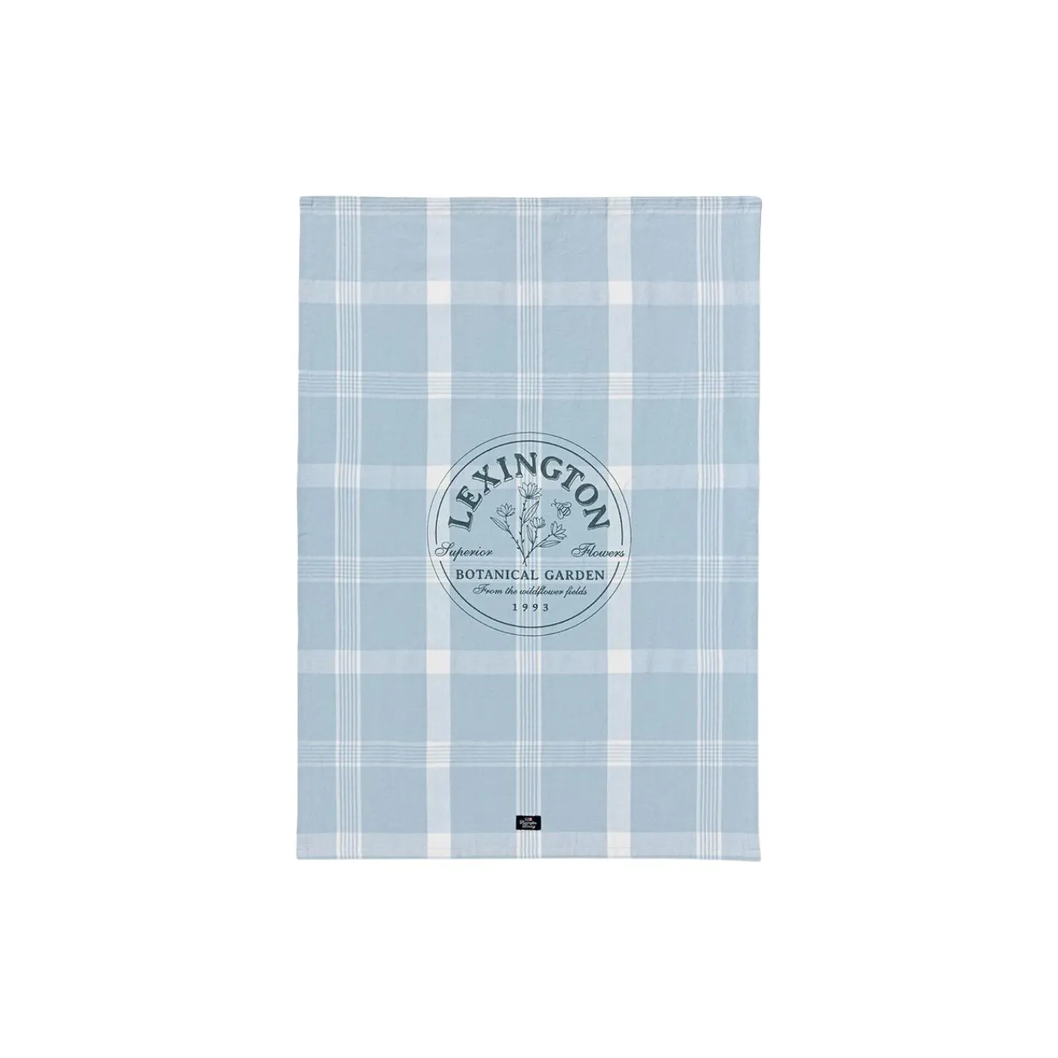 Lexington Køkkentekstiler * Botanical Checked Organic Cotton Kitchen Towel,