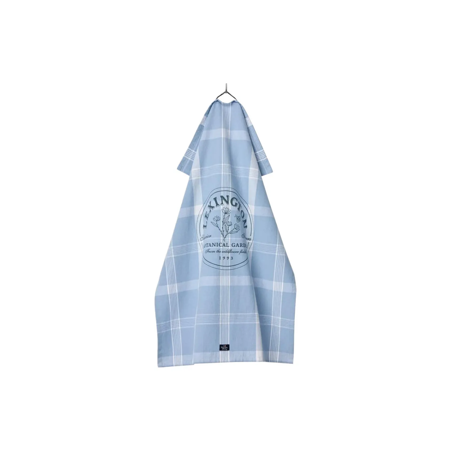 Lexington Køkkentekstiler * Botanical Checked Organic Cotton Kitchen Towel,