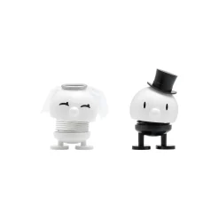 Hoptimist Figurer & Glaskunst-Bride & Groom