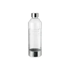 Stelton Køkkenmaskiner-Brus flaske til kulsyremaskine, clear/steel