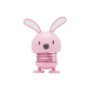 Hoptimist Figurer & Glaskunst * Bunny, light red