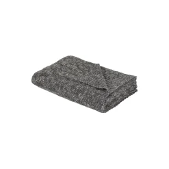 ELVANG Plaider * Cable plaid, grey/black