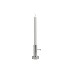 Fritz Hansen Lysestager-Candleholder Single #1, steel