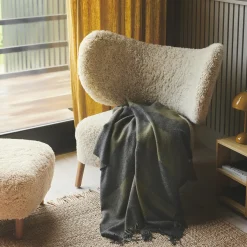 Silkeborg Uldspinderi Plaider * Caracas plaid, 00365 umber