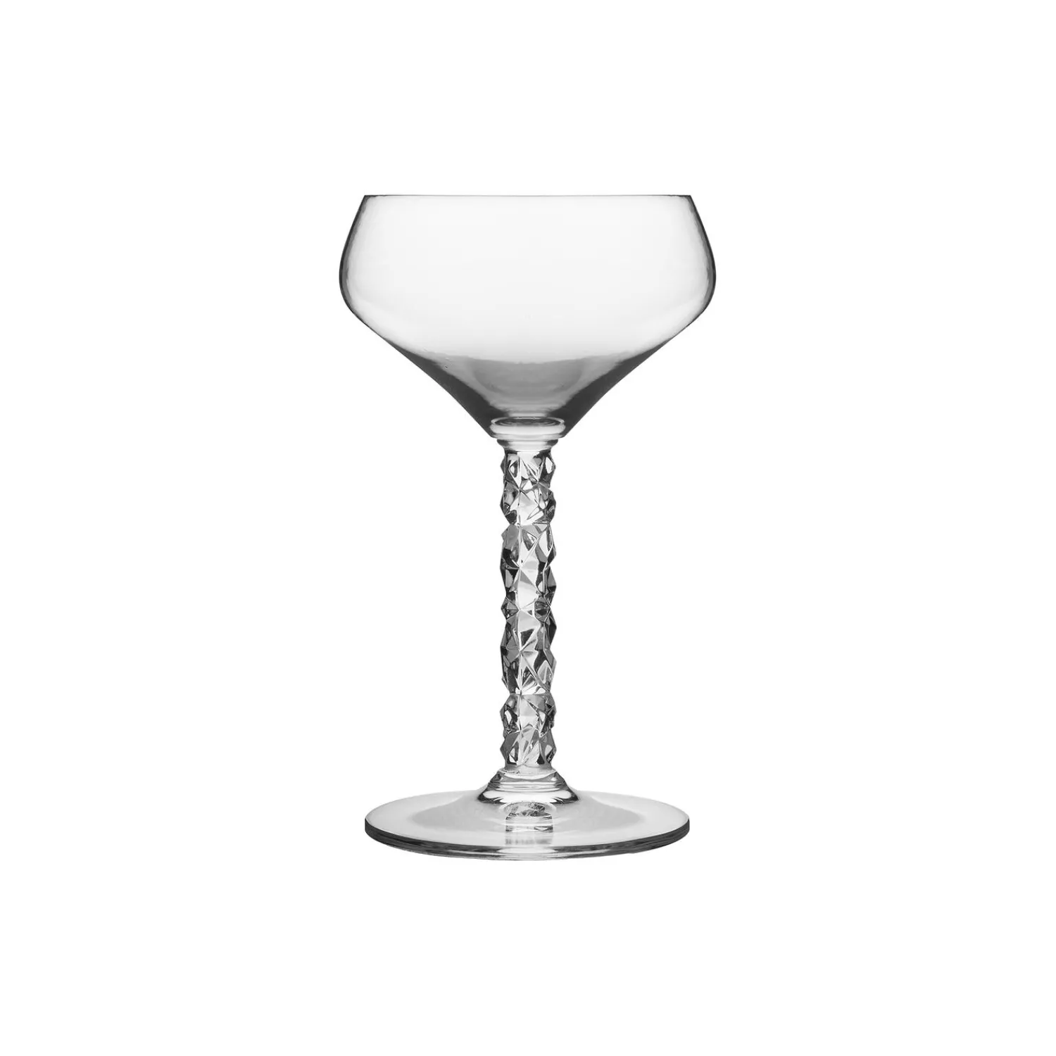 Orrefors Glas-Carat coupe champagneglas 2 stk.