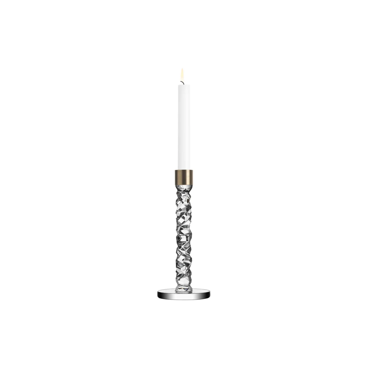 Orrefors Lysestager-Carat lysestage