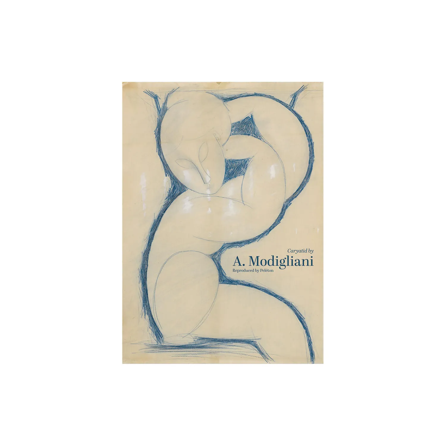 Peléton Plakater & Rammer-Caryatid