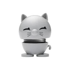 Hoptimist Figurer & Glaskunst-Cat, light grey