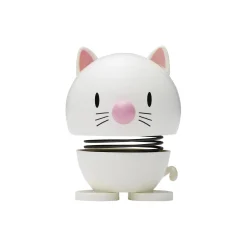 Hoptimist Figurer & Glaskunst * Cat, white