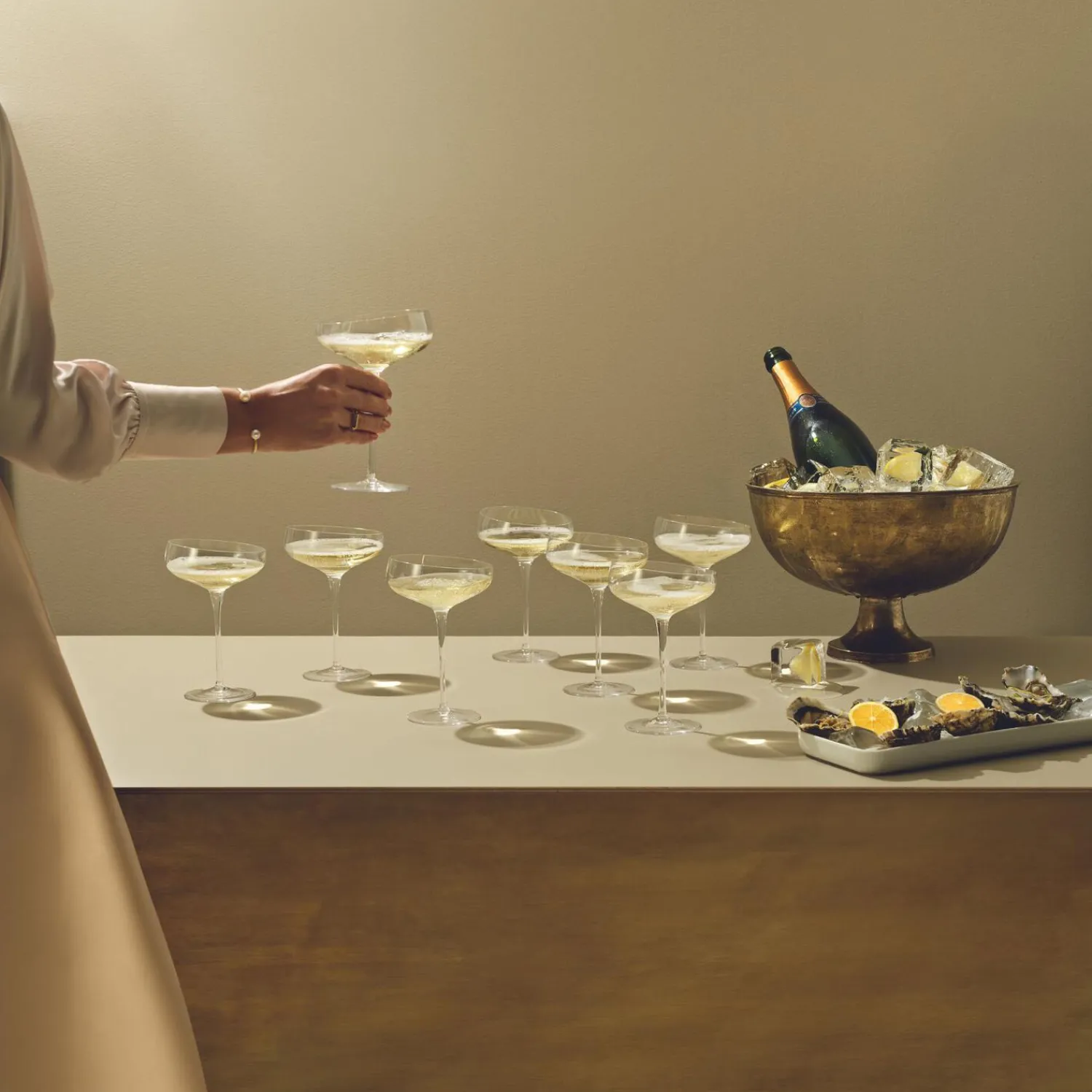 Eva Solo Glas * Champagne Coupe