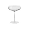 Louise Roe Glas * Champagne Coupe Triple Cut