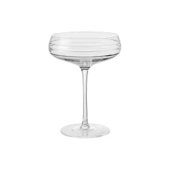 Louise Roe Glas * Champagne Coupe Triple Cut