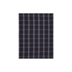 Lexington Køkkentekstiler * CheckedLinen/CottonKitchenTowel, black/white