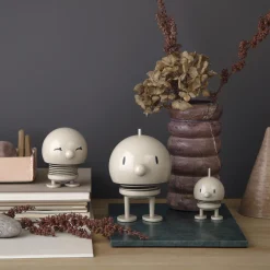 Hoptimist Figurer & Glaskunst-Classic Bimble, latte