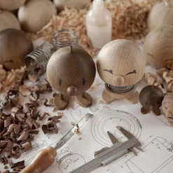 Hoptimist Figurer & Glaskunst-Classic Bimble, oak